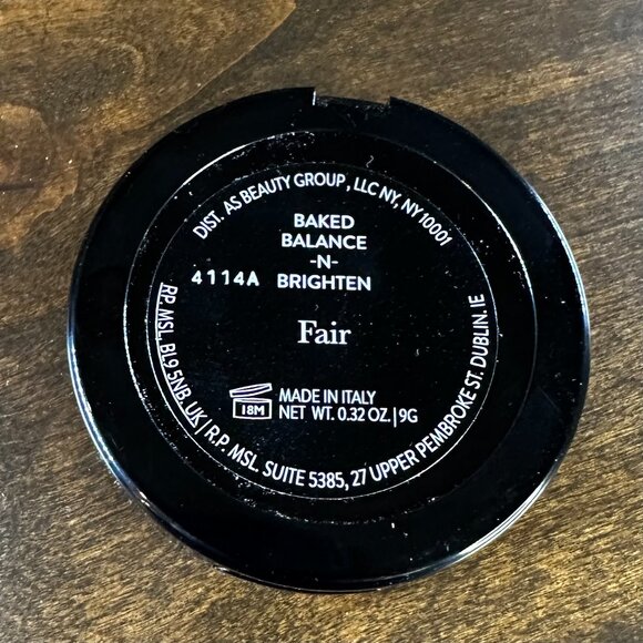 NEW Baked Balance-N-Brighten Color Correcting Foundation - Fair - Picture 2 of 5